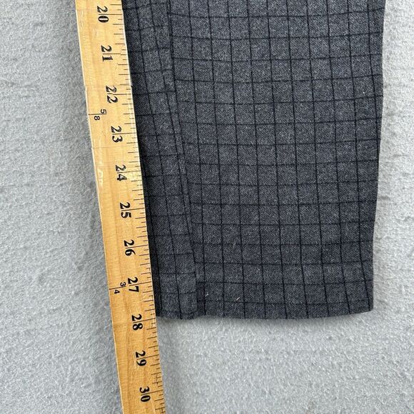 J‎ Jill Pants Women’s Small Black Check Pony Slim Leg Stretch Pull on Pleated - Picture 11 of 16